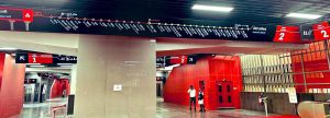 7A metro station has started watch photos and videos of new metro station