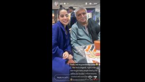 urfi javed javed akhtar legendary lyricist jokes about meeting her grandfather 2