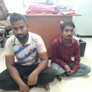  70 thousand worth of foreign liquor was seized from the luxury bus.