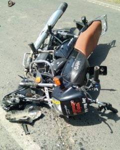 Man Dies After truck Hits His Motorcycle