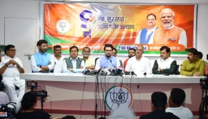 The last 9 years were dedicated to Seva, Sushasan and welfare of the poor: Union Minister Anurag Thakur